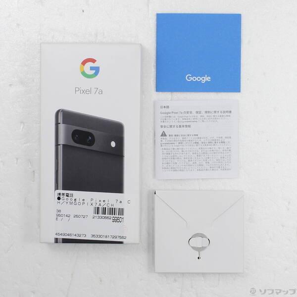 Google Pixel 7a チャコール 中古〕GOOGLE(グーグル) Google Pixel 7a 128GB チャコール