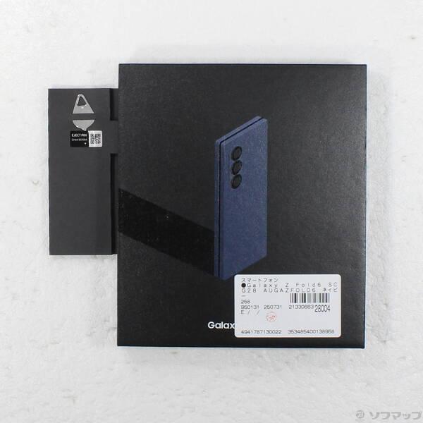 〔中古〕SAMSUNG(サムスン) Galaxy Z Fold6 256GB ネイビー SCG28 au SIMフリー〔377-ud〕 |  | 04
