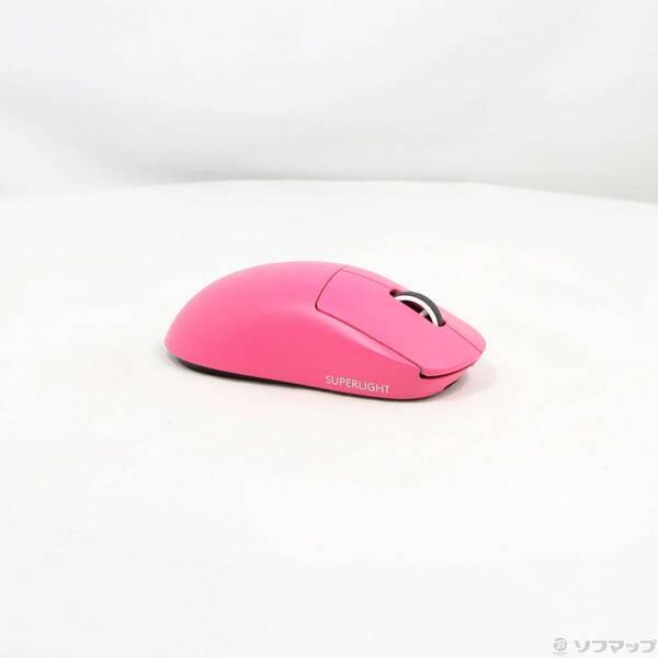 〔中古〕logicool(ロジクール) Logicool PRO X SUPERLIGHT Wireless Gaming Mouse マゼンタ G-PPD-003WL-MG〔305-ud〕 |  | 03