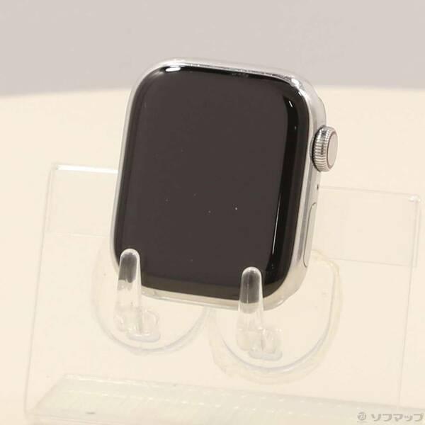 〔中古〕Apple(アップル) Apple Watch Series 8 GPS + Cellular 41mm シルバーステンレススチールケース バンド無し〔262-ud〕 | 