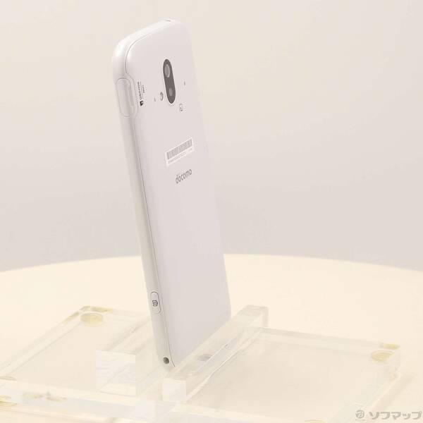 らくらくスマートフォン F-52B ホワイト SIMフリードコモ