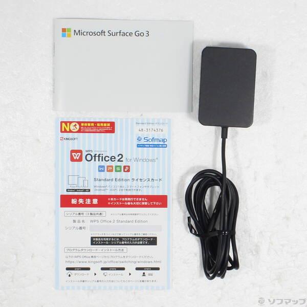 〔中古〕Microsoft(マイクロソフト) Surface Go3 〔Pentium Gold／4GB／SSD64GB〕 8V8-00030 プラチナ〔262-ud〕 |  | 04