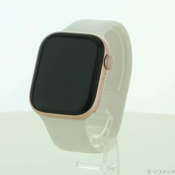 〔中古〕Apple(アップル) Apple Watch Series 10 GPS + Cellular 42mm ローズゴールドアルミニウムケース ライトブラッシュソロループ〔348-ud〕 | 