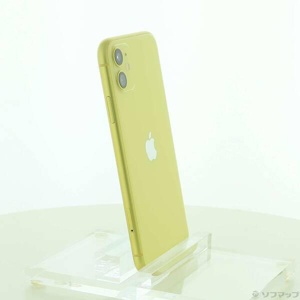 〔中古〕Apple(アップル) iPhone11 128GB イエロー NWM42J／A SIMフリー〔247-ud〕 |  | 03
