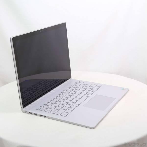 〔中古〕Microsoft(マイクロソフト) Surface Book 〔Core i5／8GB／SSD128GB〕 CR9-00006 シルバー 〔Windows 10〕〔344-ud〕 |  | 03