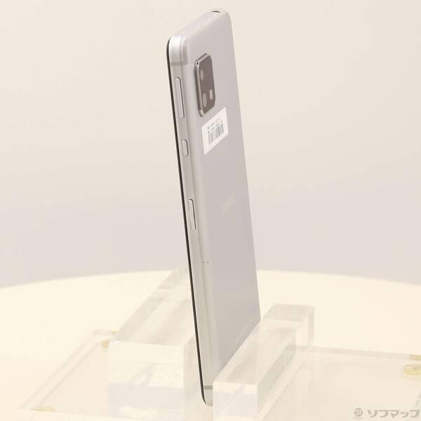 取引中】AQUOS sense4 lite シルバー 4GB 64GB SIMフリー