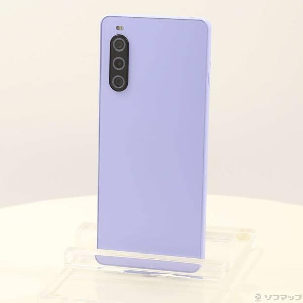 〔中古〕SONY(ソニー) Xperia 10 V 128GB ラベンダー SOG11 au SIMフリー〔352-ud〕 | 
