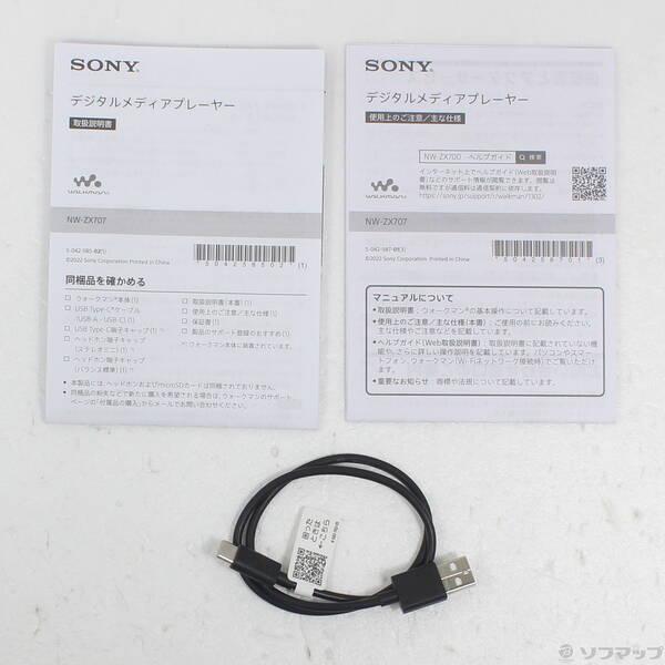 n*s様 テレビ 中古〕SONY(ソニー) WALKMAN ZX707 メモリ64GB+microSD ブラック