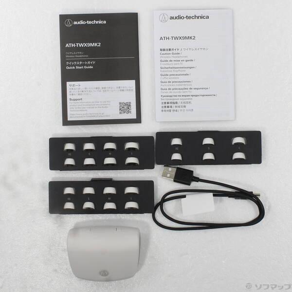 〔中古〕audio-technica(オーディオテクニカ) ATH-TWX9MK2 ホワイト〔377-ud〕の画像