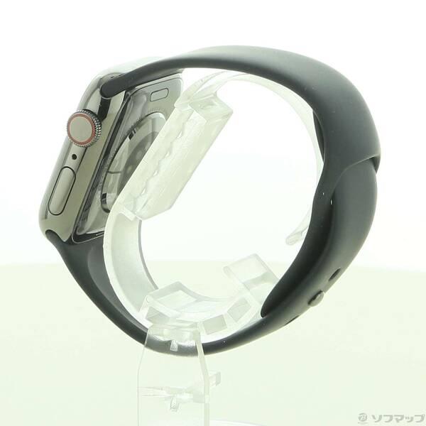 〔中古〕Apple(アップル) Apple Watch Series 9 GPS + Cellular 41mm グラファイトステンレススチールケース ミッドナイトスポーツバンド〔262-ud〕 |  | 01