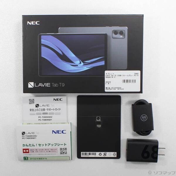 〔中古〕NEC(エヌイーシー) 〔展示品〕 LAVIE Tab T9 128GB ストームグレー PC-T0995HAS Wi-Fi〔348-ud〕 |  | 04