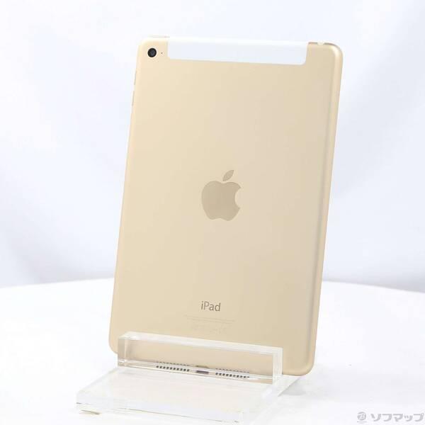 〔中古〕Apple(アップル) iPad mini 4 16GB ゴールド MK712J／A docomoロック解除SIMフリー〔305-ud〕 | 