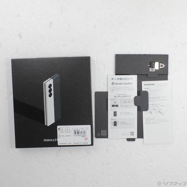 〔中古〕SAMSUNG(サムスン) Galaxy Z Fold6 256GB ホワイト SMF956 SIMフリー〔377-ud〕 |  | 04