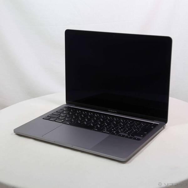 〔中古〕Apple(アップル) MacBook Pro 13.3-inch Late-2020 MYD82J／A Apple M1 8コアCPU_8コアGPU 8GB SSD256GB スペースグレイ 〔14.7 Sonoma〕〔295-ud〕 | 