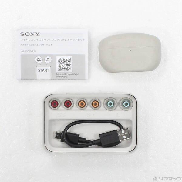 中古〕SONY(ソニー) WF-1000XM5 プラチナシルバー〔262-ud