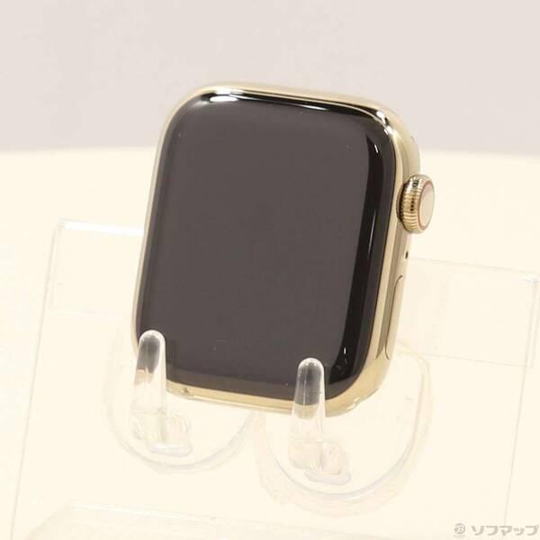 〔中古〕Apple(アップル) Apple Watch Series 9 GPS + Cellular 41mm ゴールドステンレススチールケース バンド無し〔348-ud〕 | 