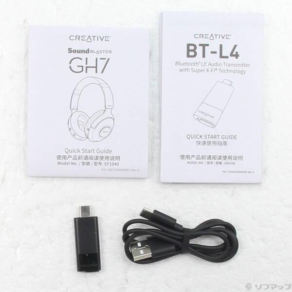 中古〕CREATIVE(クリエイティブ) Sound Blaster GH7 ワイヤレス ヘッド