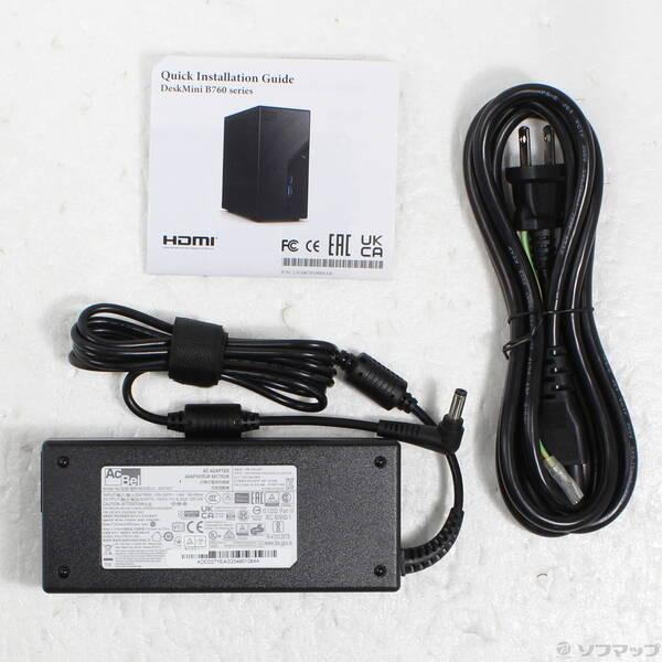 〔中古〕ASRock(アスロック) ASRock DeskMini B760／W／BB／BOX／JP ホワイト〔262-ud〕 |  | 04