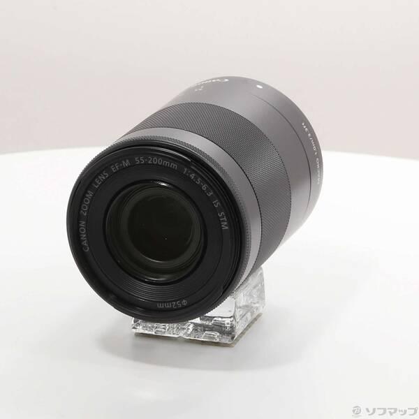 〔中古〕Canon(キヤノン) 期間特価対象品 EF-M 55-200mm F4.5-6.3 IS STM グラファイト〔349-ud〕 | 