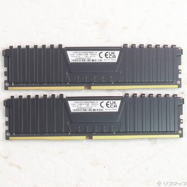 〔中古〕CORSAIR CMK32GX4M2Z3600C18 32GB 16GB×2枚組〔305-ud〕 | 
