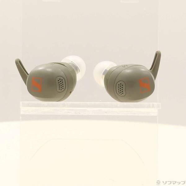 〔中古〕SENNHEISER(ゼンハイザー) MOMENTUM Sport オリーブ MSPORT1-OLIVE〔262-ud〕 | 