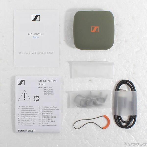 中古〕SENNHEISER(ゼンハイザー) MOMENTUM Sport オリーブ MSPORT1