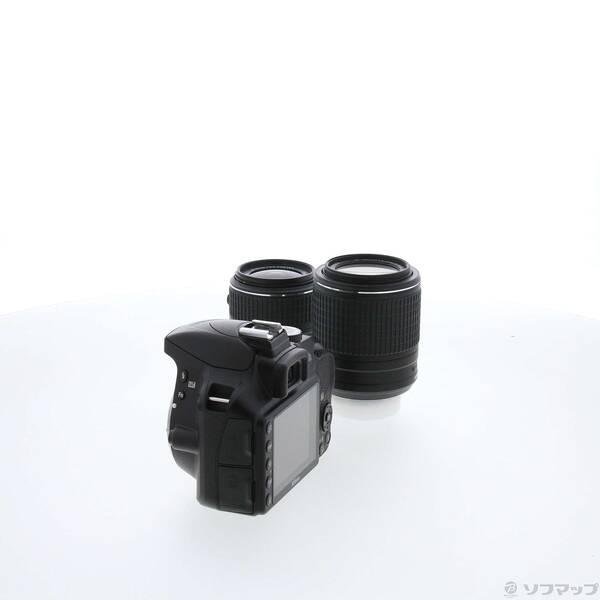 Nikon ニコン D3300 ダブルズームキット BLACK 【公式通販】