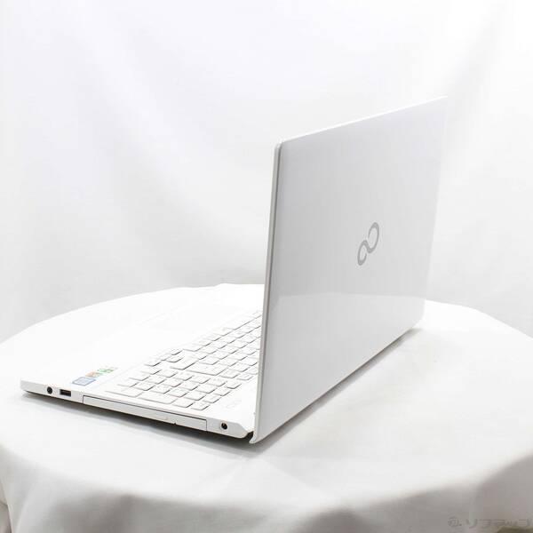 〔中古〕FUJITSU(富士通） 格安安心パソコン LIFEBOOK WA2／Z FMVWZA27W アーバンホワイト 〔Windows 10〕〔297-ud〕 |  | 01