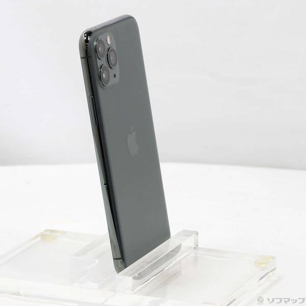 〔中古〕SoftBank iPhone11 Pro 64GB ミッドナイトグリーン MWC62J／A SoftBank〔262-ud〕 |  | 03