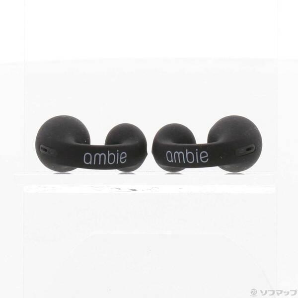 〔中古〕ambie(アンビー) sound earcuffs AM-TW01／BC ブラック〔262-ud〕 | 