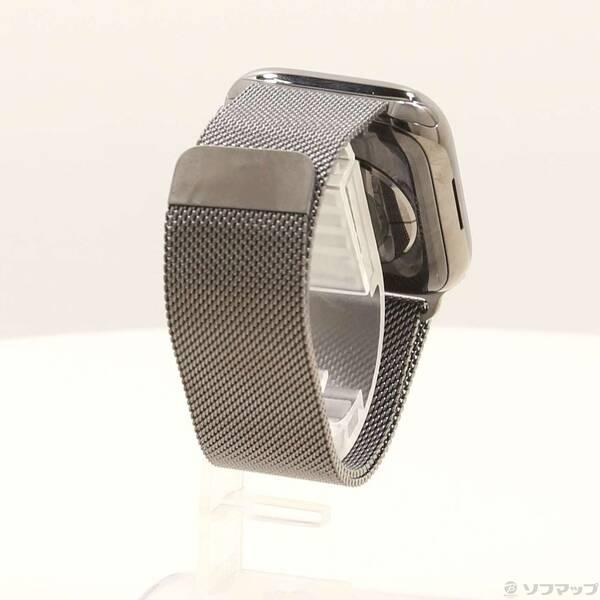 〔中古〕Apple(アップル) Apple Watch Series 8 GPS + Cellular 45mm グラファイトステンレススチールケース グラファイトミラネーゼループ〔258-ud〕 |  | 02