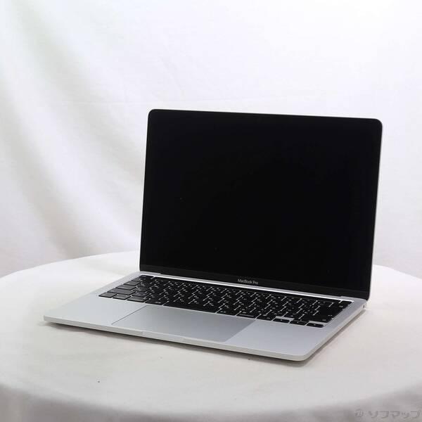 〔中古〕Apple(アップル) MacBook Pro 13.3-inch Late-2020 MYDC2J／A Apple M1 8コアCPU_8コアGPU 16GB SSD512GB シルバー 〔14.7 Sonoma〕〔258-ud〕 | 