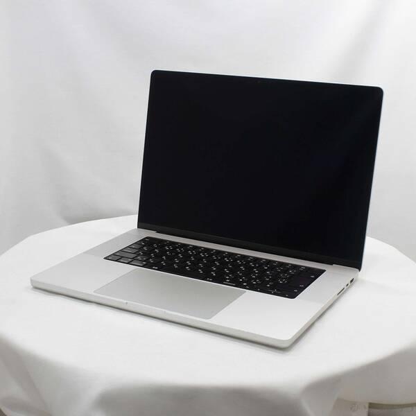〔中古〕Apple(アップル) MacBook Pro 16.2-inch Late-2021 MK1E3J／A Apple M1 Pro 10コアCPU_16コアGPU 16GB SSD512GB シルバー 〔14.7 Sonoma〕〔262-ud〕 | 