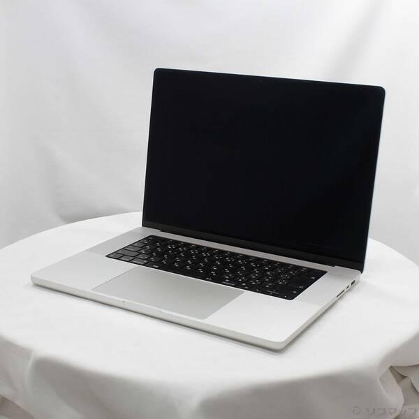 〔中古〕Apple(アップル) MacBook Pro 16.2-inch Late-2021 MK1E3J／A Apple M1 Pro 10コアCPU_16コアGPU 16GB SSD512GB シルバー 〔14.7 Sonoma〕〔262-ud〕 | 