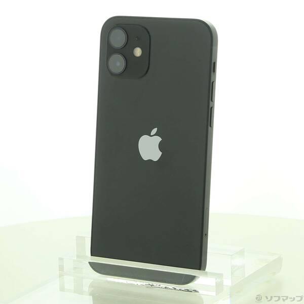 〔中古〕Apple(アップル) iPhone12 64GB ブラック MGHN3J／A SIMフリー〔198-ud〕 | 