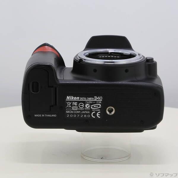 〔中古〕Nikon(ニコン) Nikon D40BLK (ED18-55G II／ブラック)〔297-ud〕 |  | 04