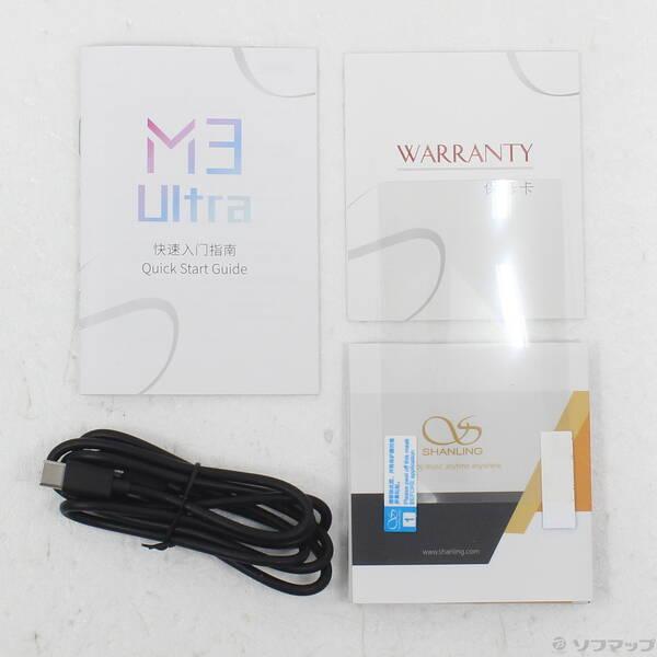 〔中古〕SHANLING(シャンリン) M3 Ultra メモリ32GB+microSD ブラック〔198-ud〕 |  | 04