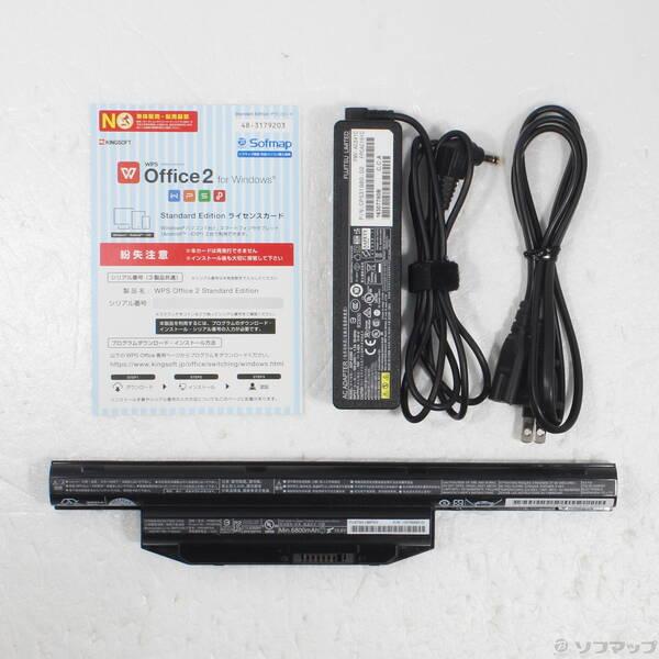 〔中古〕FUJITSU(富士通） 格安安心パソコン LIFEBOOK SH90／W FMVS90WB スパークリングブラック 〔Windows 10〕〔305-ud〕 |  | 04