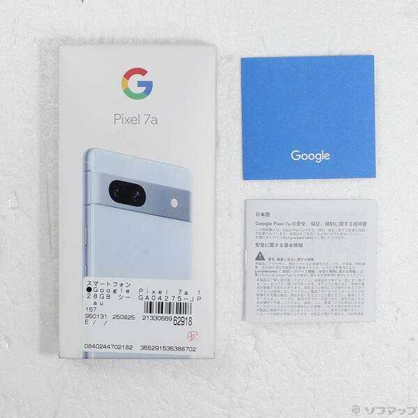〔中古〕GOOGLE(グーグル) Google Pixel 7a 128GB シー GA04275-JP au SIMフリー〔258-ud〕 |  | 04