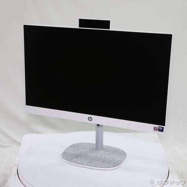 〔中古〕hp(エイチピー) 〔展示品〕 HP All-in-One 24-cr1000jp A2MM2PA-AAAA シェルホワイト〔377-ud〕 | 