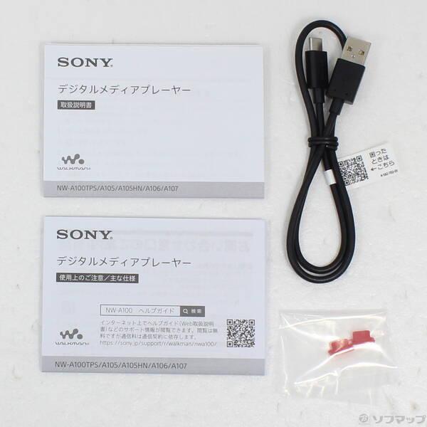 〔中古〕SONY(ソニー) WALKMAN A100シリーズ メモリ64GB+microSD レッド NW-A107〔349-ud〕 |  | 04