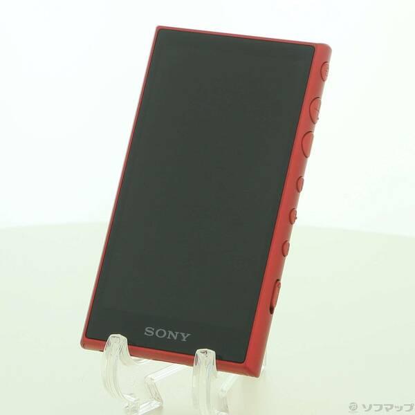 〔中古〕SONY(ソニー) WALKMAN A100シリーズ メモリ64GB+microSD レッド NW-A107〔349-ud〕 | 