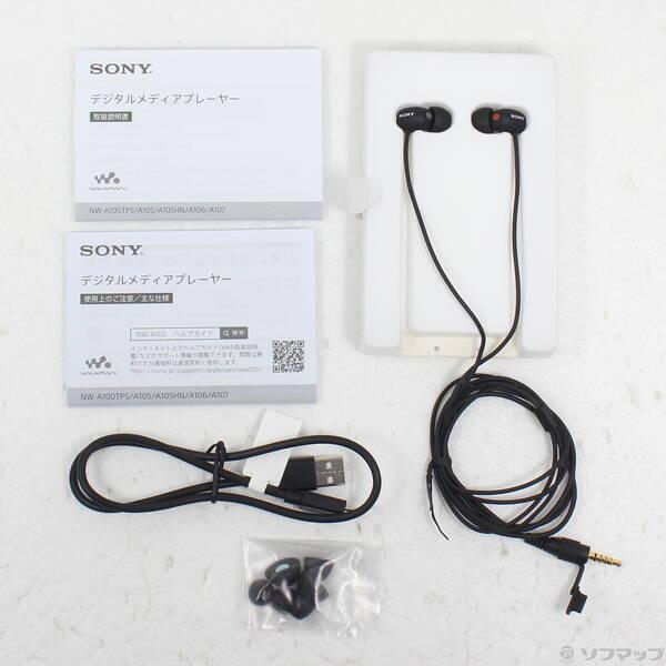 〔中古〕SONY(ソニー) WALKMAN A100シリーズ メモリ16GB+microSD ブラック NW-A105HN B〔344-ud〕 |  | 04