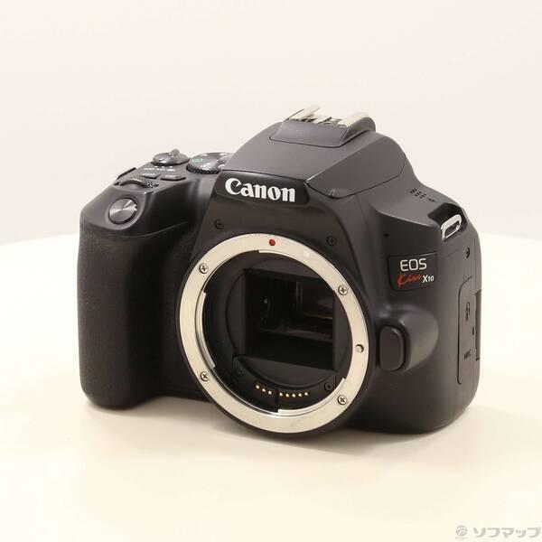 〔中古〕Canon(キヤノン) EOS Kiss X10ブラック(W)〔262-ud〕 | 