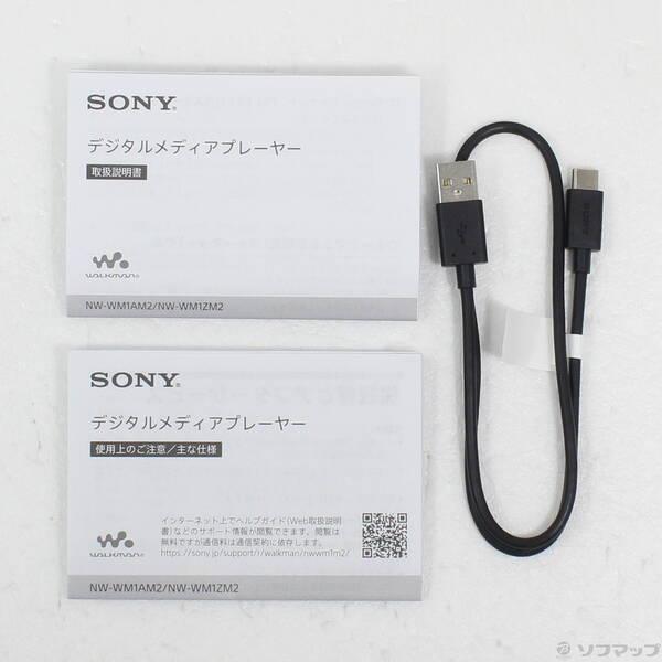 中古〕SONY(ソニー) WALKMAN WM1AM2 メモリ128GB+microSD ブラック NW