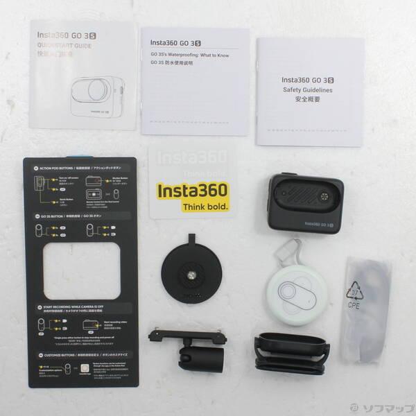 〔中古〕Insta360 Insta360 GO 3S 128GB CINSAATAGO3S13 ミッドナイトブラック〔348-ud〕 |  | 04
