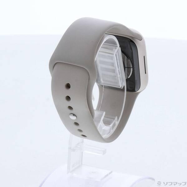 〔中古〕Apple(アップル) Apple Watch Series 8 GPS + Cellular 41mm スターライトアルミニウムケース スターライトスポーツバンド〔377-ud〕 |  | 02