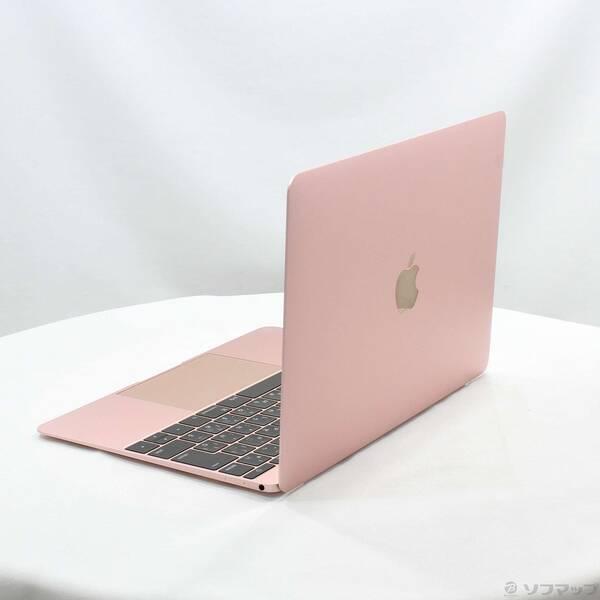 Apple Macbook MMGL2J/A ローズゴールド 中古〕Apple(アップル) MacBook 12-inch Early-2016 MMGL2J／A