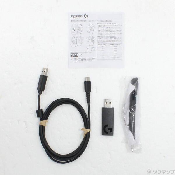 〔中古〕logicool(ロジクール) 〔展示品〕 G733 ワイヤレスRGBゲーミングヘッドセット G733-BKr ブラック〔262-ud〕