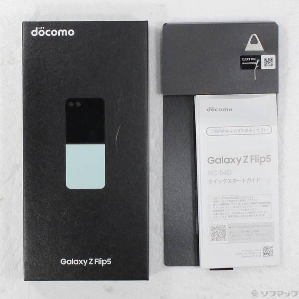 〔中古〕SAMSUNG(サムスン) Galaxy Z Flip5 256GB ミント SC-54D docomo SIMフリー〔262-ud〕 |  | 04